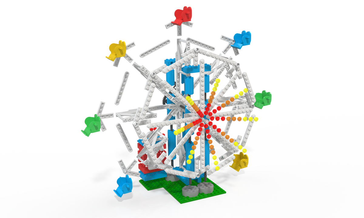 CDX Blocks Funfair Ferris Wheel – Coasterdynamix