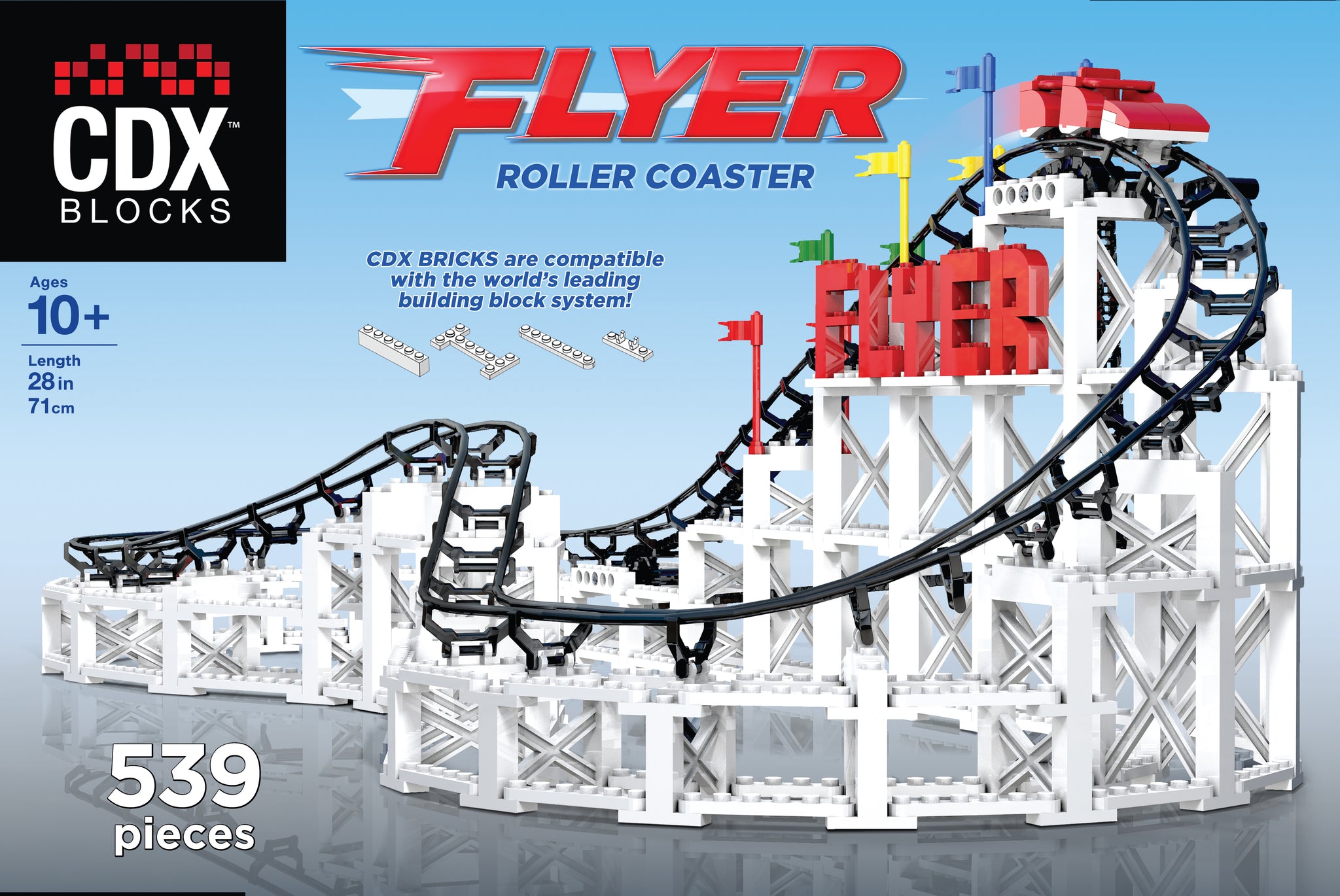 CDX Blocks Flyer Roller Coaster
