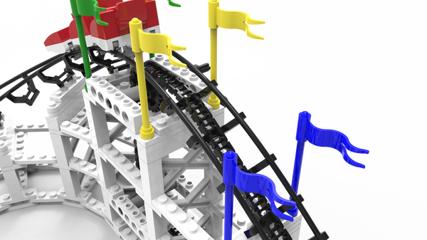 CDX Blocks Little Dipper Roller Coaster