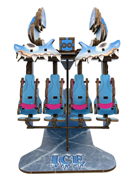 Fire & Ice Dragon Color Cutout