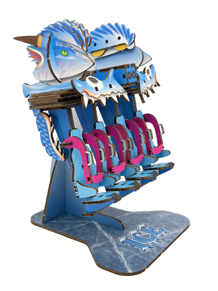 Fire & Ice Dragon Color Cutout