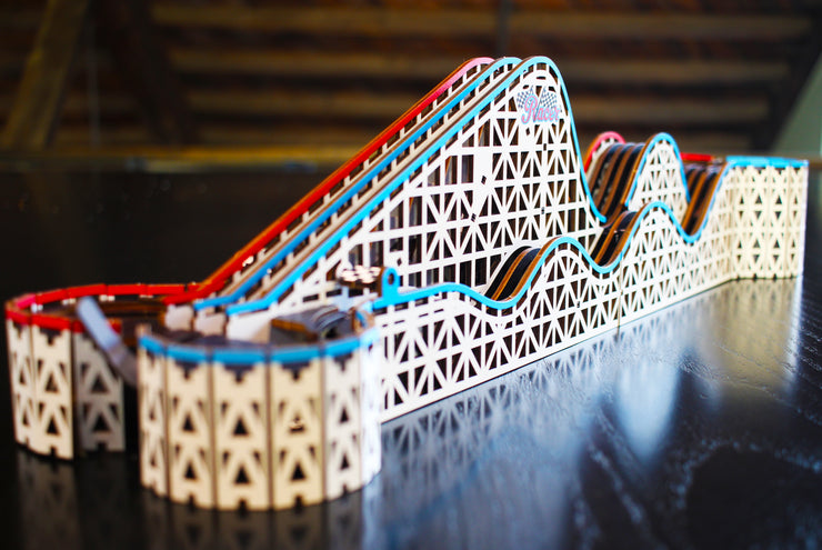 Coaster Carrying Rocksa The Racer Marble Roller Coaster – Coasterdynamix
