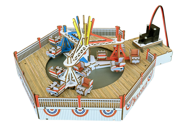 The Color Scrambler Coaster Cutout
