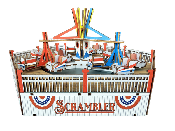 The Color Scrambler Coaster Cutout