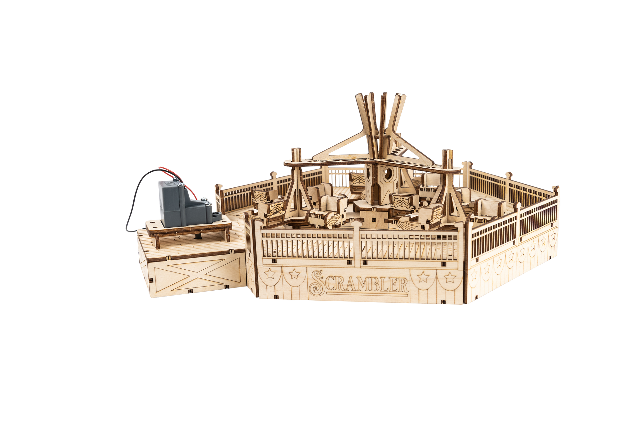 The Scrambler Coaster Cutout