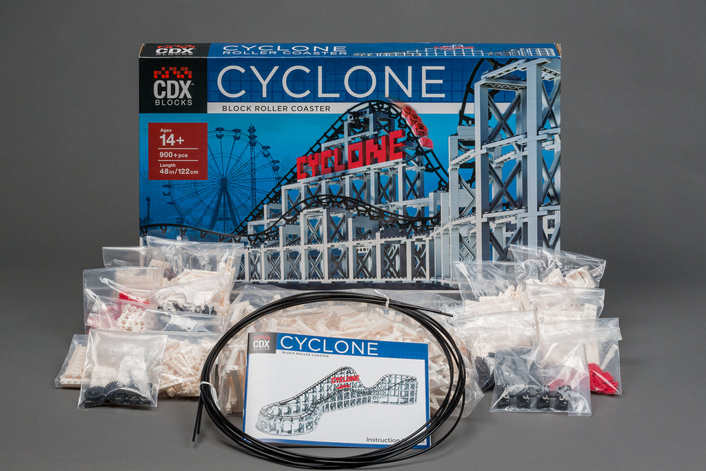 Cyclone Coaster Cart CDX Blocks Cyclone Roller Coaster – Coasterdynamix