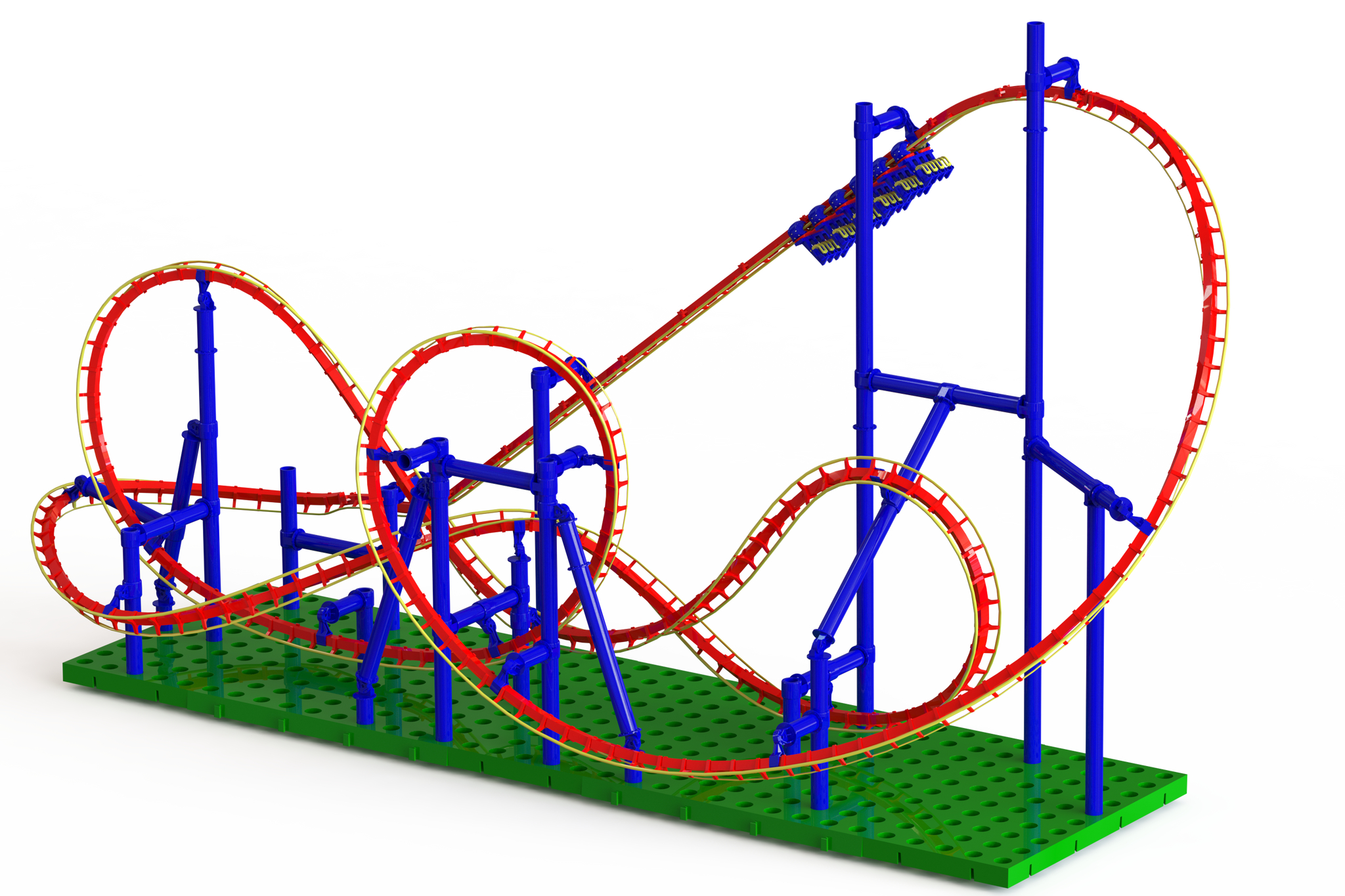 Scorpion Roller Coaster Model Kit Coasterdynamix