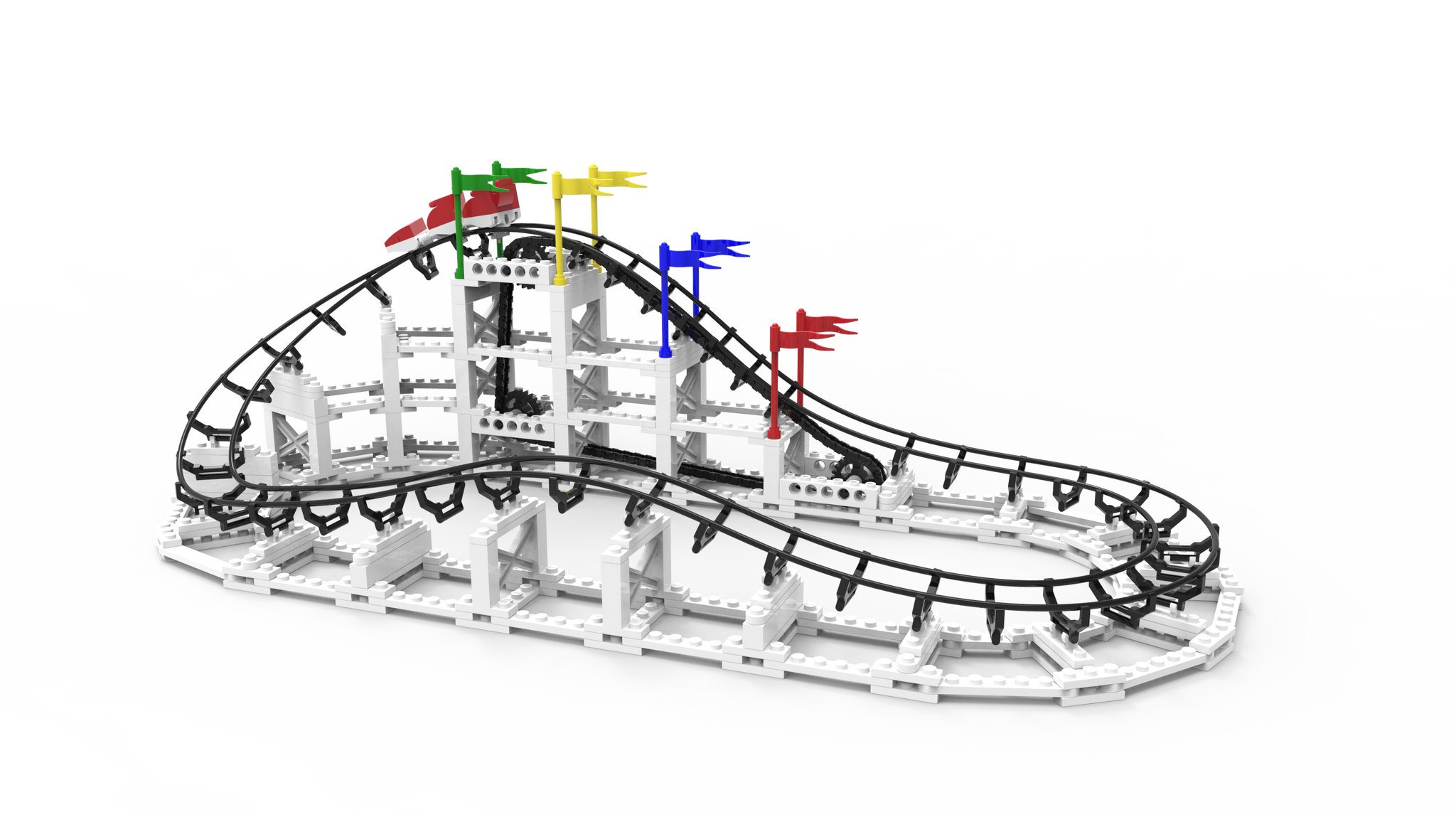 CDX Blocks Little Dipper Roller Coaster – Coasterdynamix CDX Blocks Little Dipper Roller Coaster – Coasterdynamix